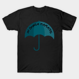 In Omnia Paratus II - Umbrella - Black - Gilmore T-Shirt